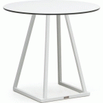 TABLE LINEA DINNERBLANCD80 CM COMPACT BLANC - FLEXFURN