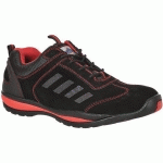 CHAUSSURE DE SÉCURITÉ BASSE LUSUM S1P HRO FW34 ROUGE 40 - PORTWEST