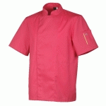 VESTE DE CUISINE MIXTE NERO MANCHES COURTES