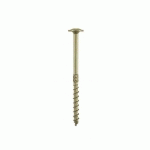 VIS À BOIS - TÊTE PLÂTE - FILETAGE PARTIEL - 8X140 MM - 50 PIÈCES SIMPSON STRONG-TIE