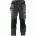 PANTALON DE TRAVAIL ARTISAN GRIS FONCÉ/NOIR TAILLE 44 - BLAKLADER