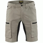 SHORT SERVICES STRETCH BEIGE/NOIR TAILLE 52 - BLAKLADER