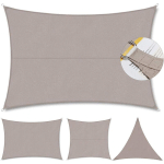 SEKEY - VOILE D'OMBRAGE PES 4×5M, TAUPE