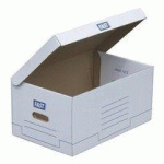 CAISSE ARCHIVE FAST KRAFT BLANC - LOT DE 10