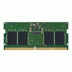 KINGSTON VALUERAM - DDR5 - KIT - 16 GO: 2 X 8 GO - SO DIMM 262 BROCHES - 4800 MHZ / PC5-38400 - MÉMOIRE SANS TAMPON