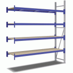 KIT RAYONNAGE SUIVANT 2500X2200X600 MM 4 NIVEAUX 2200 KG - BITO