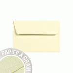 PAQUET DE 20 ENVELOPPES GRAIN DE POLLEN 90X140MM 120G/M² - EAU DE CITRON - LOT DE 5