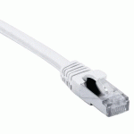 CORDON RJ45 CATÉGORIE 6A S/FTP LSOH SNAGLESS BLANC - 3 M - DEXLAN