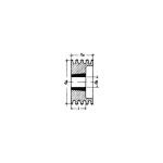 POULIE UNIVERSEL 140B4TL