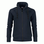 PRINTER JOG RSX SWEATSHIRT FULLZIP FEMMES DARK NAVY - TAILLE XS