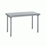 TABLE INOX CENTRALE LONGUEUR 1000 MM