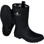 BOTTES NICKEL S5 CI SRC EN PVC FOURRÉES NOIR TAILLE 45 - NOIR