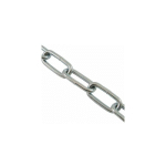 CHAINE ZINGUÉ MAILLE LONGUE - DIAMÈTRE : 3.5MM AU MÈTRE