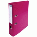 CLASSEUR À LEVIER PVC A4 DOS DE 70MM FUSCHIA - EXACOMPTA