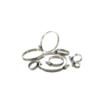 OC-PRO - COLLIER DE DURITE 10-16 BANDE ET CAPOT INOX SACHET DE 10 COLLIERS