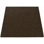 DALLES DE MOQUETTE ANTISTATIQUES ET ABSORBANT LES SONS LYONN MARRON 50 X 50 CM - MARRON