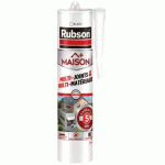 MASTIC MAISON MULTI-USAGES - MULTI-MATERIAUX - 280 ML - BLANC