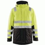 PARKA HAUTE-VISIBILITÉ JAUNE FLUORESCENT/NOIR TAILLE L - BLAKLADER