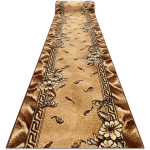 TAPIS DE COULOIR BCF TRIO VIEIL OR 90 CM BROWN 90X510 CM