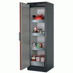 ARMOIRE SÉCURITÉ Q-CLASSIC-90 Q90.195.060 GRIS/ROUGE