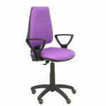 CHAISE DE BUREAU ELCHE - ACCOUDOIRS FIXES - LILAS
