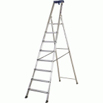 ESCABEAU 8 MARCHES PROFESSIONNEL EN ALUMINIUM - PRO 54 DUARIB