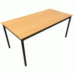 TABLE RECONDITIONNÉE DE RÉUNION 80X160X74 CM