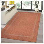 ALLOTAPIS - TAPIS PLAT INTÉRIEUR ET EXTÉRIEUR CONTEMPORAIN MIRENA CUIVRE 120X170 - CUIVRE