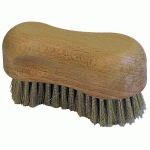 BROSSE POUR LE CÉRUSAGE DU BOIS - ACIER LAITONNÉ GERLON