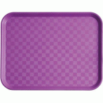 LOT DE 10 - PLATEAU SELF 46 X 36 CM - VIOLET