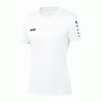 MAILLOT DE FOOT MANCHES COURTES FEMME - JAKO - TEAM BLANC