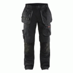 PANTALON DE TRAVAIL SERVICES STRETCH AVEC POCHES FLOTTANTES TAILLE 48L - BLAKLADER