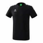 T-SHIRT - ERIMA - 5-C ESSENTIAL NOIR/BLANC