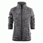 JAMES HARVEST RICH HILL VESTE POLAIRE FEMMES ANTHRACITE MÉLANGE - TAILLE L