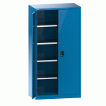LISTA - ARMOIRE À PORTES BATTANTES (HXLXP) 195 X 125 X 58CM KEY LOCK R5012