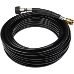 TUYAU DE RALLONGE 15 M COMPATIBLE AVEC KÄRCHER K 7.20 MD T 300 (INACTIF) NETTOYEUR HAUTE PRESSION AVEC CONNEXION M22 X 1,5, NOIR - VHBW