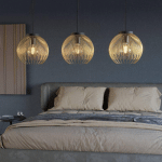EGLO SUSPENSION VENEZUELA, NOIR/OR, À 3 LAMPES