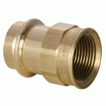 MANCHON BRONZE À SERTIR FF 20X27 - DIAMÈTRE 18 MM - PRESS CONEX BANNINGER