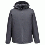 PORTWEST S611 PARKA PROFESSIONAL GRIS MÉTAL - TAILLE M