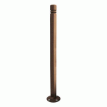 POTELET INCLINABLE AMORTICHOC CITY - ZINC MARRON 8017 - PROCITY