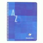RÉPERTOIRE ALPHABÉTIQUE SPIRALE CLAIREFONTAINE METRIC 17 X 22 CM 100 PAGES