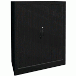ARMOIRE À RIDEAUX 80 X 102 CM ANTHRACITE - MANUTAN COLLECTIVITÉS