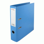 CLASSEUR À LEVIER CARTONNÉ BRUNEAU A4 MAXI - DOS 7,2 CM BLEU