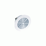 GRILLE DE VENTILATION À ENCASTRER AÉRATION INTÉRIEUR POUR TUBES PVC D 80MM BLANC - NICOLL - 1GATM80