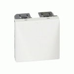 SORTIE DE CÂBLES MOSAIC 2 MODULES AVEC SERRE-CÂBLES BLANC - LEGRAND - 077550