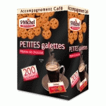 PETITES GALETTES AUX PÉPITES DE CHOCOLAT ST MICHEL - BOÎTE DISTRIBUTRICE DE 200