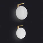 OLUCE ALBA 194 APPLIQUE MURALE, SAILLIE 24 CM