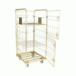 PANNEAU OUVRANT DEMI-RABATTABLE POUR CHARIOT À LINGE ROLL - MANUTAN COLLECTIVITÉS