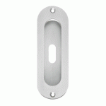 POIGNÉE CUVETTE OVALE - POUR PORTE À GALANDAGE - SÉRIE EZ1702 - CLÉ L KARCHER DESIGN