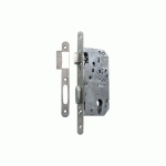 SERRURE À LARDER D455 CLÉ I AXE 50MM BOUT ROND INOX SANS GÂCHE - VACHETTE - 22702000